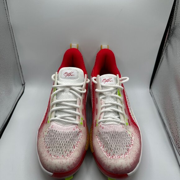 Under Amour Harper 6 Elite TPU “White Red” size 9.5 men’s - Picture 2 of 6